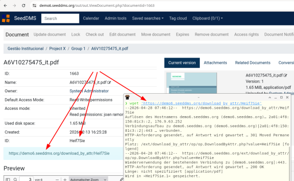 Download Document by Attribute Value